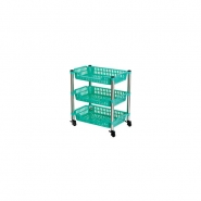 Action Trolly - S.S. - 3 Racks (831)