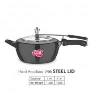 Apple Pressure Cooker HA with Steel Lid