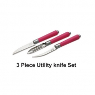 3 Piece Utility Knife Set 