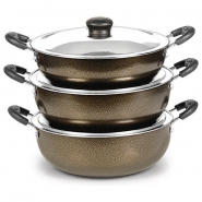 Deep Kadai (Non-Stick) Size : 2/3/4 Ltr.