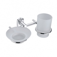 Soap Dish with Tumbler Holder (SH-413)